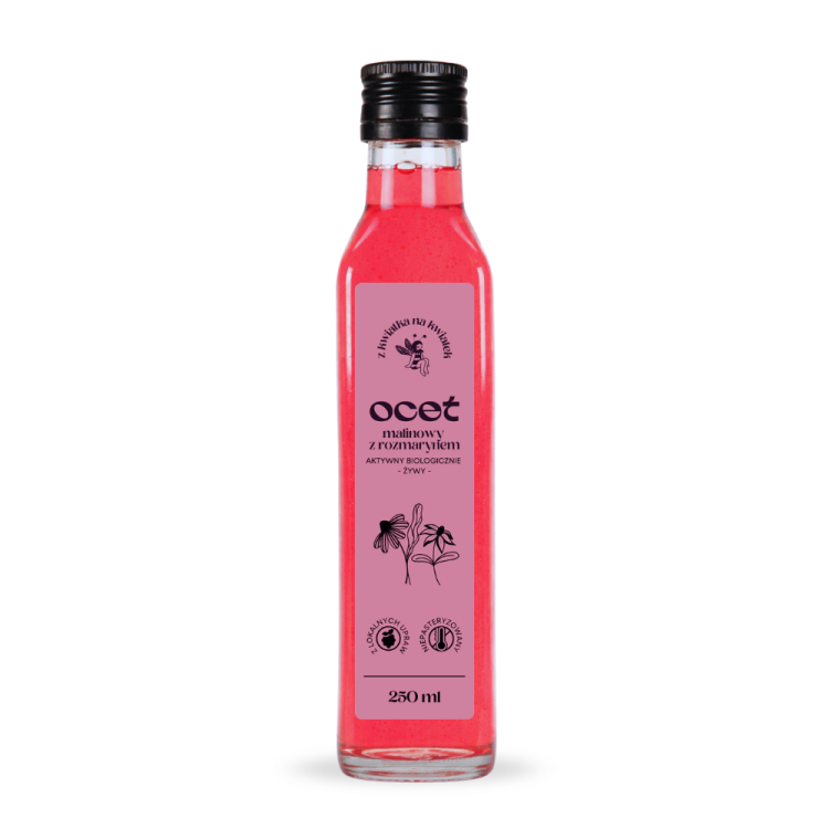 Ocet żywy malinowy z rozmarynem 250ml.png