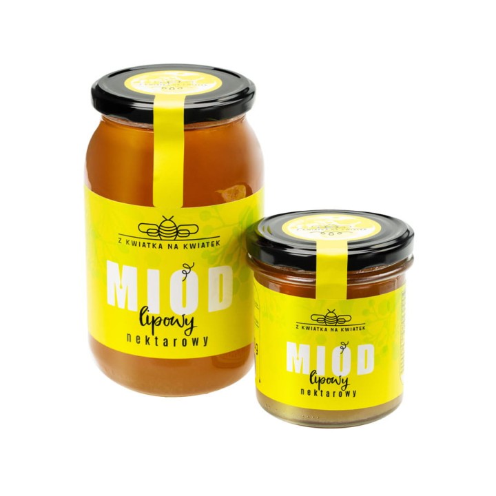 Miód lipowy 400 g i 1200 g