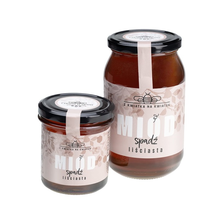 Miód spadziowy ze spadzi liściastej 400 g i 1200 g