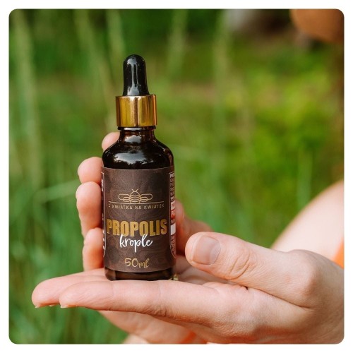 Krople propolisowe naturalne stężenie 20%