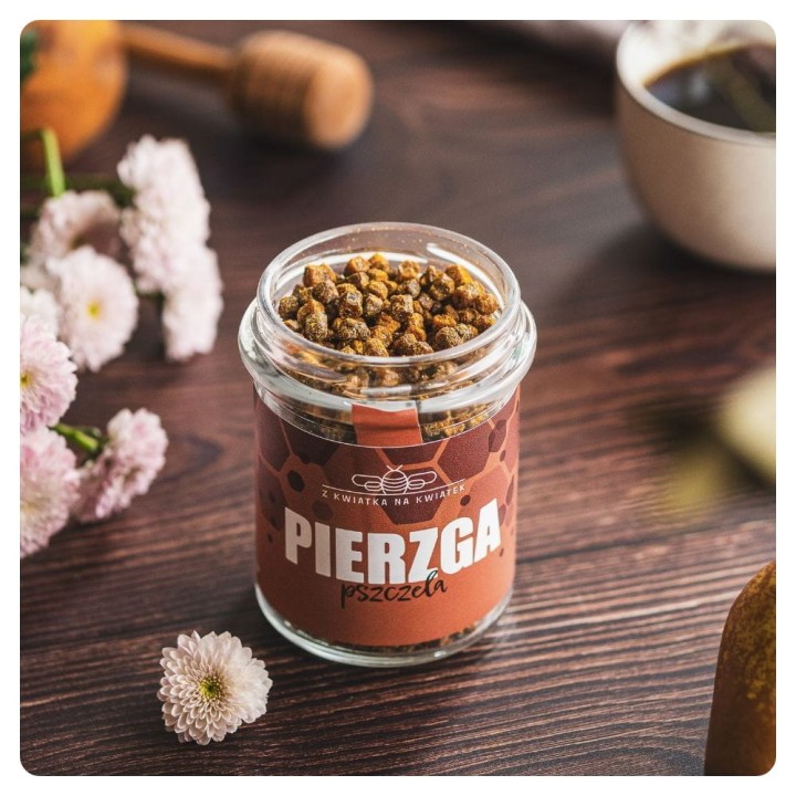 Naturalna pierzga pszczela z pasieki