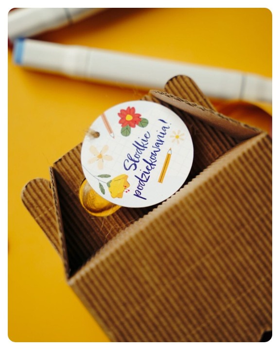 Zestaw miodów na prezent na Dzień Nauczyciela