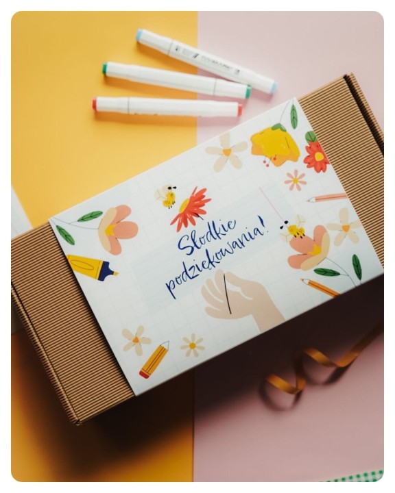 Prezent dla nauczyciela lub przedszkolanki