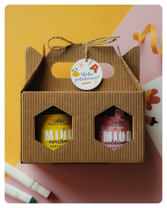 Zestaw miodów dla nauczyciela, przedszkolanki