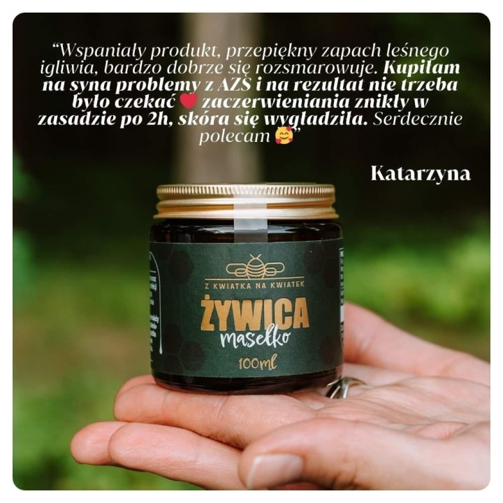 Opinia o maści z żywicy "Z Kwiatka Na Kwiatek"