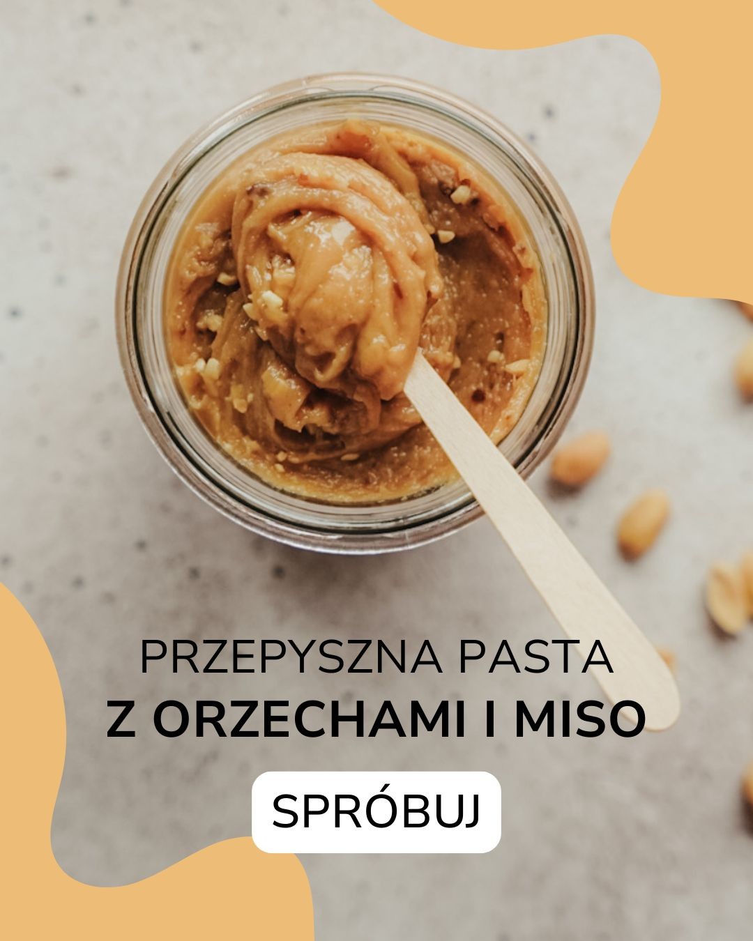 Pasta  z orzechów i miso