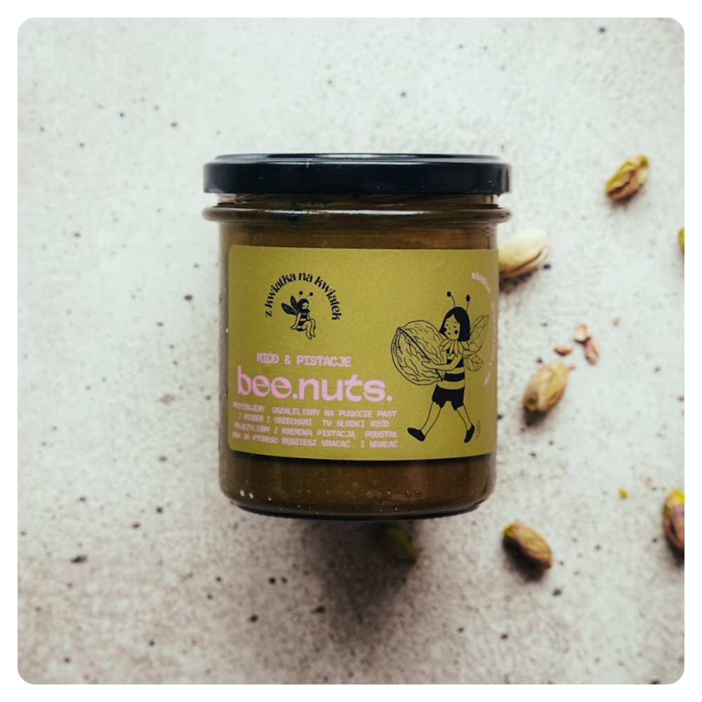Pasta pistacjowa z miodem