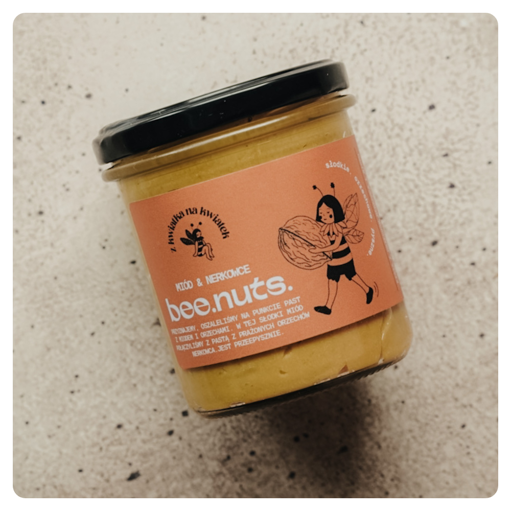 Pasta z orzechów nerkowca z miodem